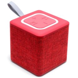 Cube Style Portable Wireless Bluetooth Speaker S1016 (Red)